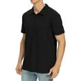 Iceglad Polo Shirts for Men Short Sleeve Soft Cotton Collared Shirt