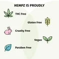 Hempz Triple Moisture Herbal Whipped Body Crème for Dry Skin, 17 fl oz