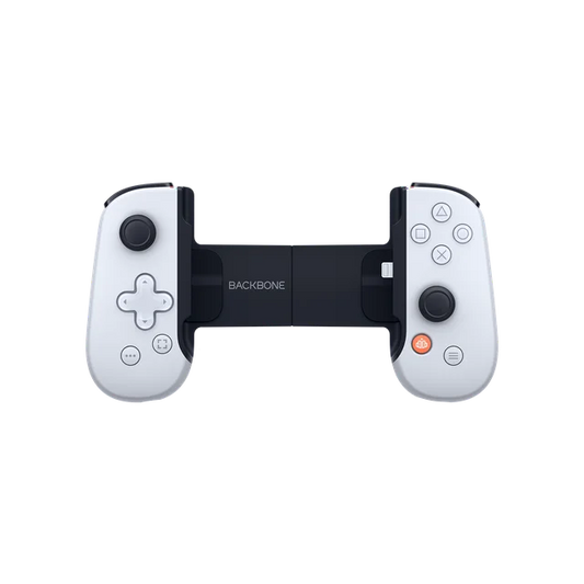 Backbone One - PlayStation Edition (Lightning) - Mobile Gaming Controller for iPhone - Generation 1 - White