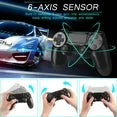 YUOY Wireless Controller Compatible with P-4/P-4 Slim/P-4 Pro, Remote Game Joystick, Black