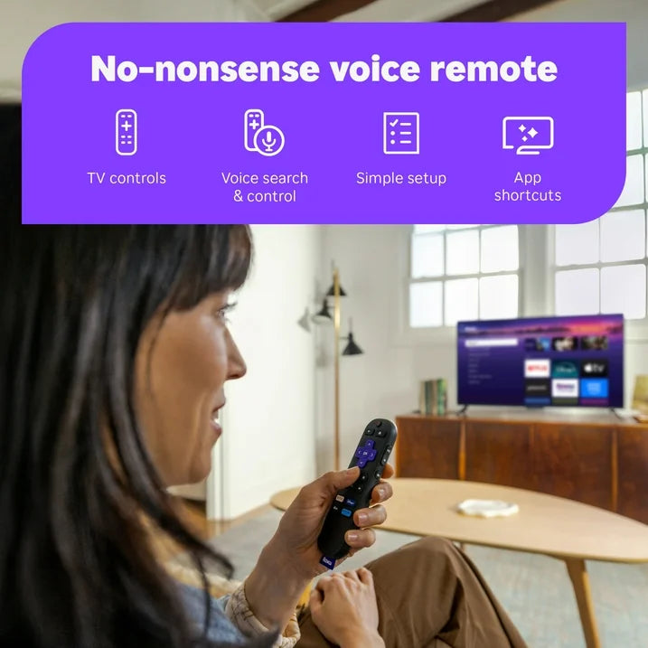 Roku Streaming Stick HD 2025 - HD Roku Streaming Device for TV with Voice Remote - Free & Live TV