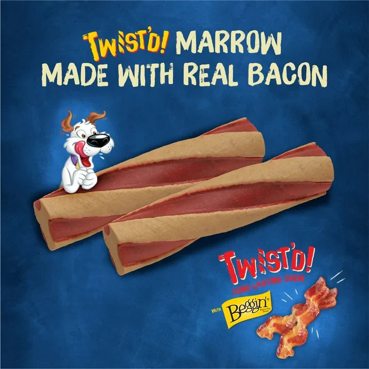 Purina Busy with Beggin’ Twist’d Adult Dog Chew Bone Treats