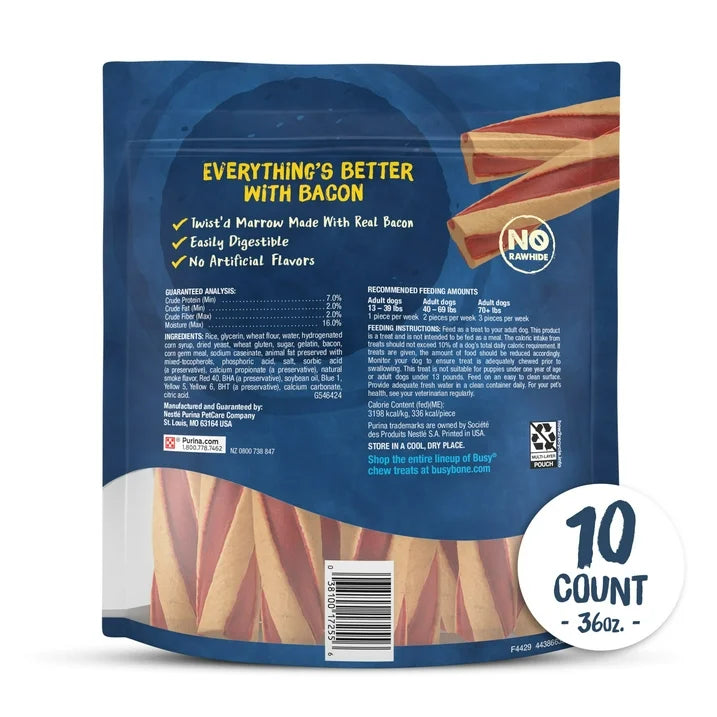 Purina Busy with Beggin’ Twist’d Adult Dog Chew Bone Treats