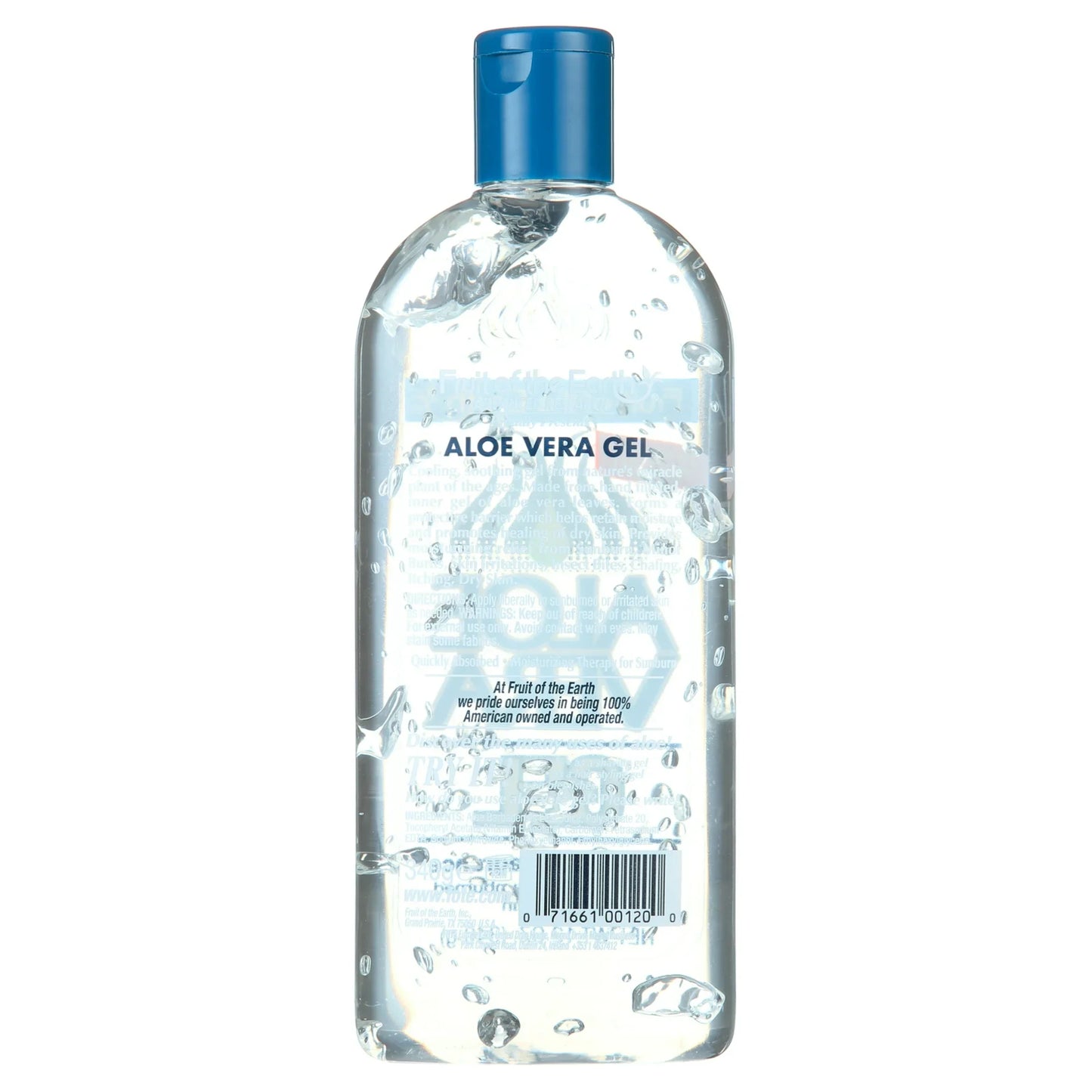 Fruit of the Earth Aloe Vera Moisturizing Gel, Unscented 12 oz.