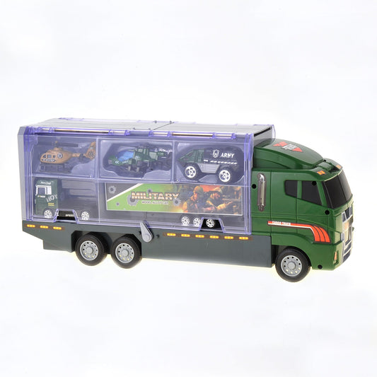 10 in 1 Military Vehicle Carrier Truck Toys for Kids