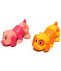 Set Of 12 Wind Up Colorful Dogs