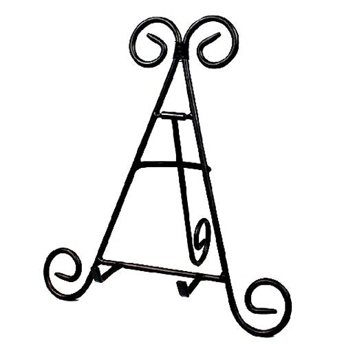 12" Black Iron Display Stand
