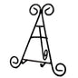 12" Black Iron Display Stand