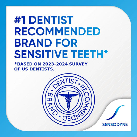 Sensodyne Extra Whitening Sensitive Toothpaste, Mint, 4 Oz, 2 Pack, for Adults