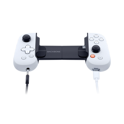 Backbone One - PlayStation Edition (Lightning) - Mobile Gaming Controller for iPhone - Generation 1 - White