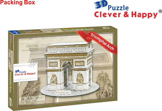 Triumphal Arch 3D Puzzle  (26 pcs)