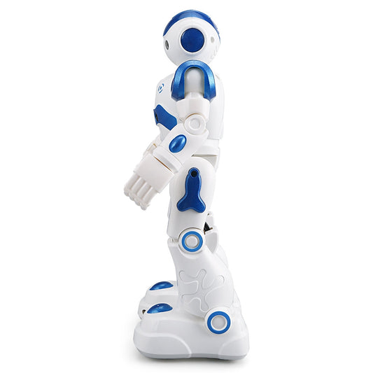 Remote Control Programmable Smart Robot | RC and Hand Gesture Control | Blue