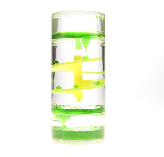 Liquid Motion Bubbler Spiral Cylinder (Green)