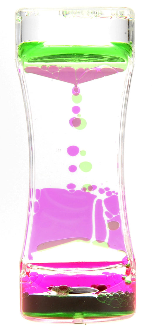 Liquid Motion Bubbler (Pink Green)