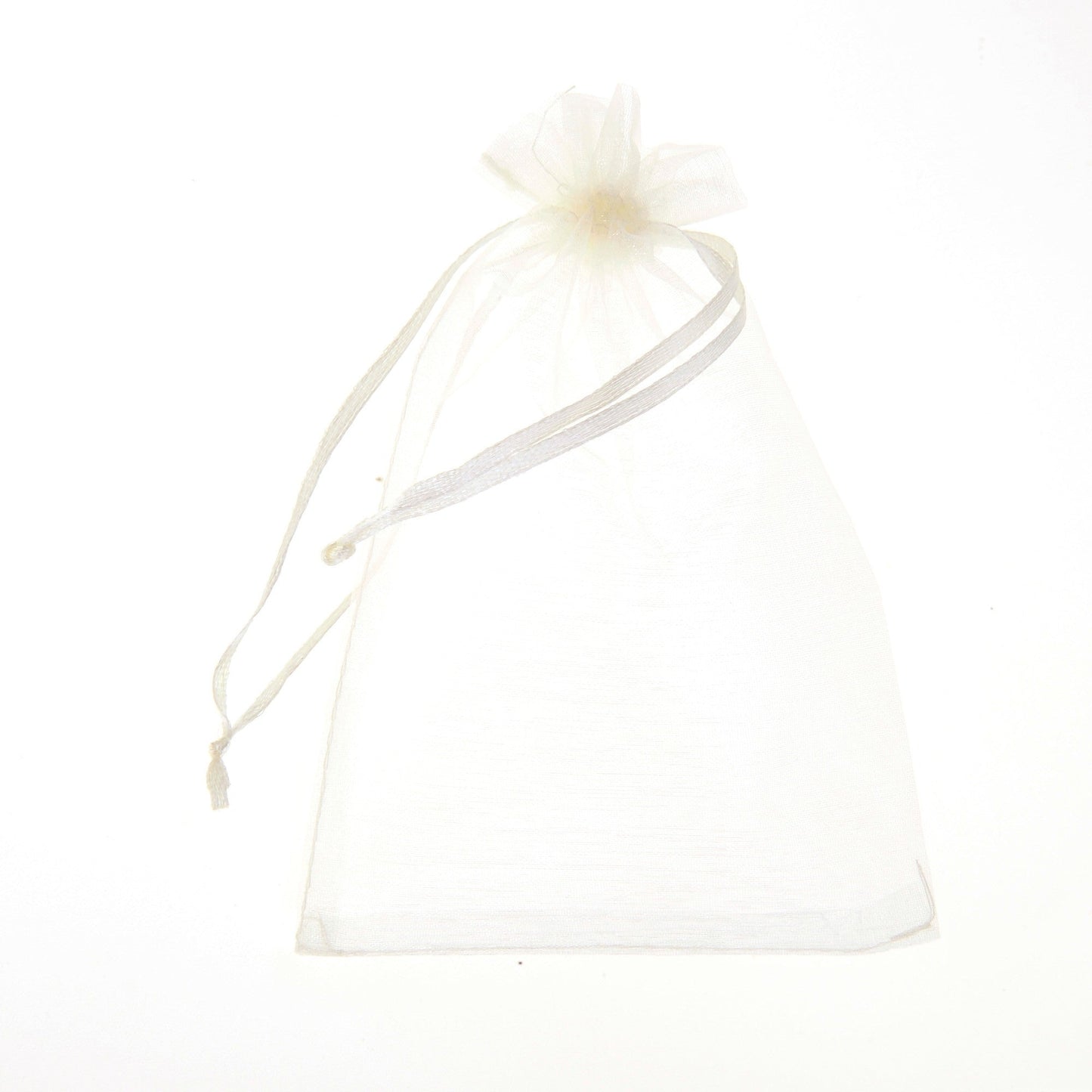 100 Pack 4x6 Inch Mini Sheer Drawstring Transparent Bag