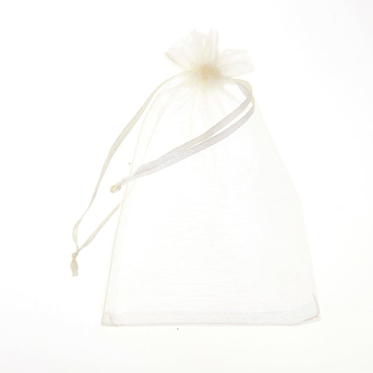 100 Pack 4x6 Inch Mini Sheer Drawstring Transparent Bag